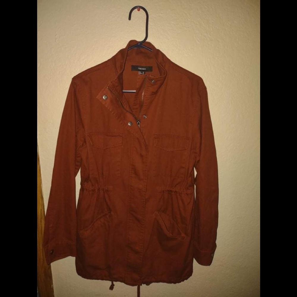 Forever 21 short trench coat for women.